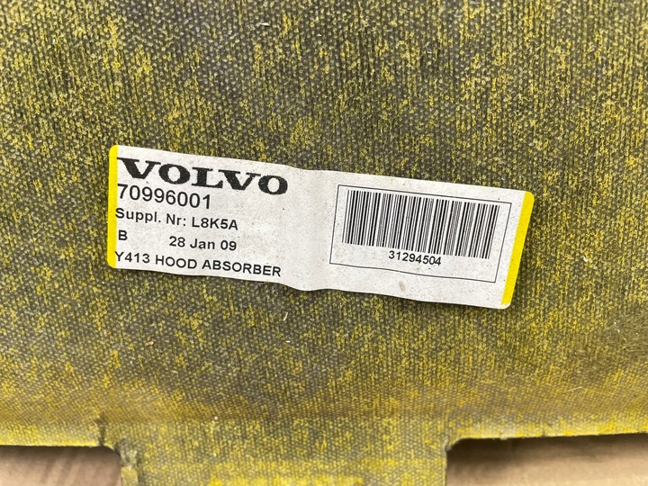 фото №9, Шумоізоляція капота volvo xc60 i 08-13r передній рестайлінг 31294504