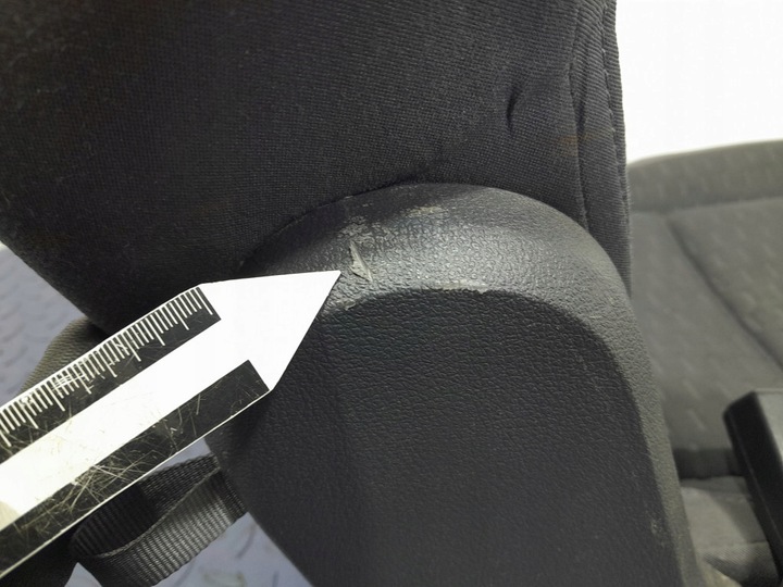 фото №6, Vw touran i рестайлінг сидіння зад задній середній складний