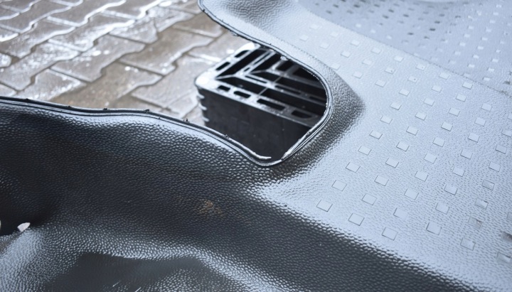 фото №6, Покрытие пол кабины - vw transporter t5 1+2