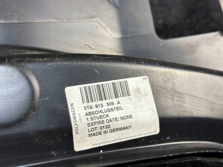фото №6, Vw touran ii 5ta панель задняя внешний i внутренний 5ta813309a