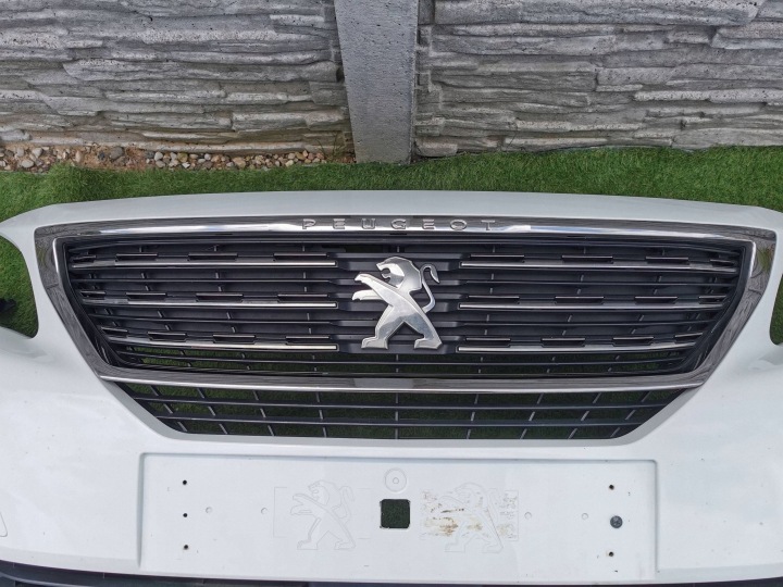 фото №12, Peugeot 3008 5008 ii 16- бампер передний решётка комплектный 6xpdc 9816497877