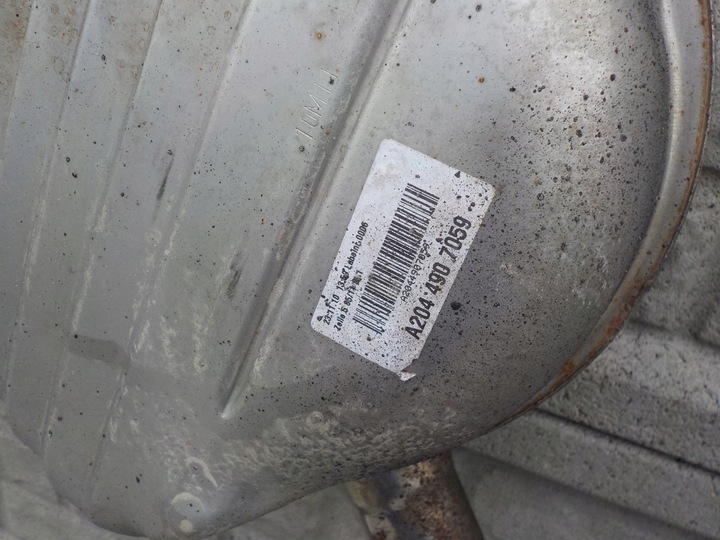 фото №5, Mercedes glk x204 2.2 cdi 4matic глушитель выхлоп