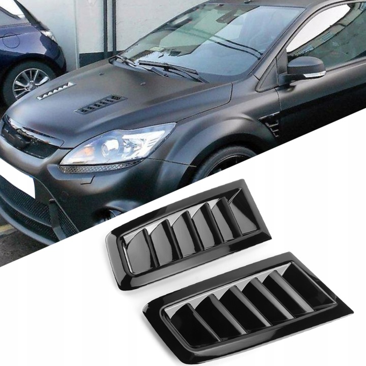 фото №9, Впуск повітря na капот решітка do forda focus rs mk2