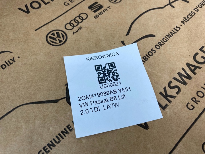 фото №10, Gd vw passat b8 кермо 2gm419089ab оригінальна