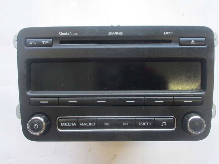 фото №1, Радіо радіопрогравач cd mp3 skoda fabia ii scout 5j0035161c