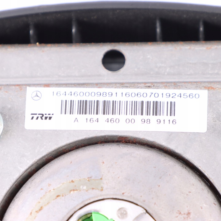 фото №13, Mercedes w164 подушка подушка безпеки кермо чорна a1644600098