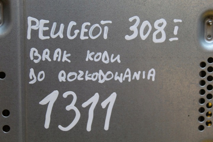 фото №12, Магнитола автомагнитола (радио, проигрыватель) cd peugeot 308 i 96662671xh