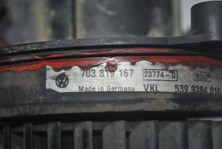 фото №5, Воздуходувка воздуховод vw t4 703819167