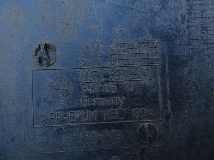 фото №6, Подкрылок правые правые перед передние bmw e90 e91 lci м-пакет 7903910 7059378