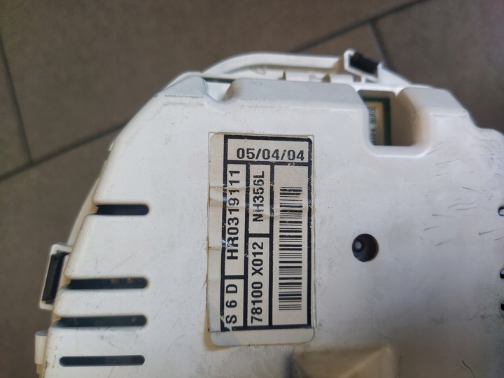 фото №5, Спидометр приборы honda civic vii рестайлинг 1.4 бензин hr0319111