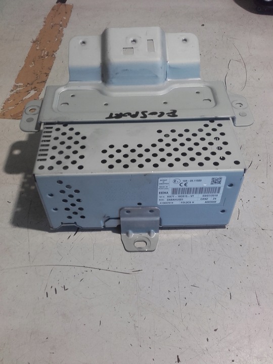 фото №6, Ford ecosport рестайлинг радио навигация касание