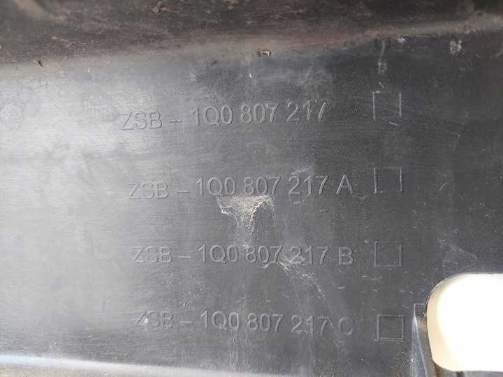 фото №6, Vw eos 1q0 бампер перед 1q0807217 оригинал