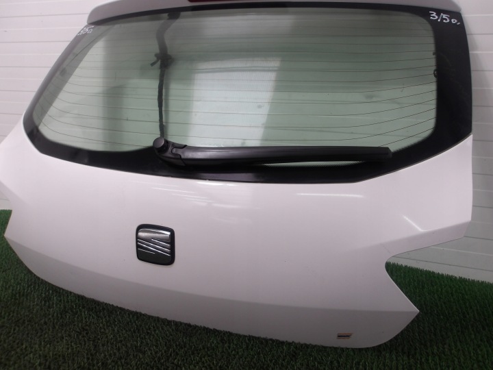 фото №6, Seat ibiza iv 6j 08-17 3d кришка задня багажника комплектна зад колір lb9a