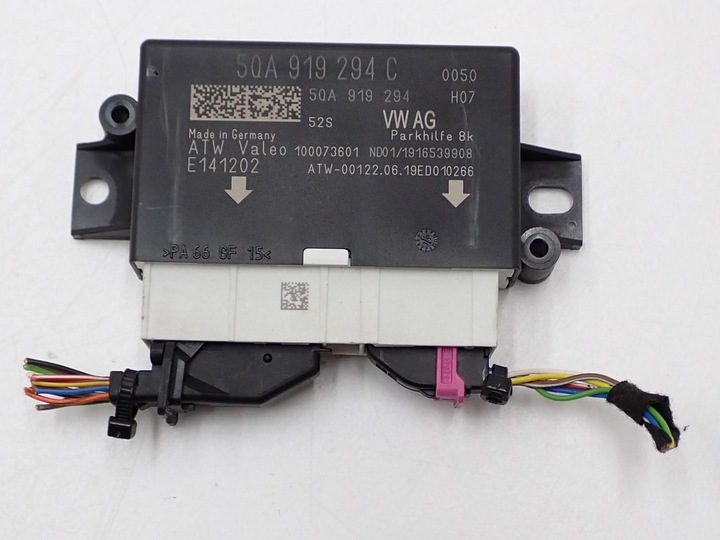 фото №1, Модуль блок керування pdc 5qa919294c 5qa919294 seat ibiza v 6f fr 19r