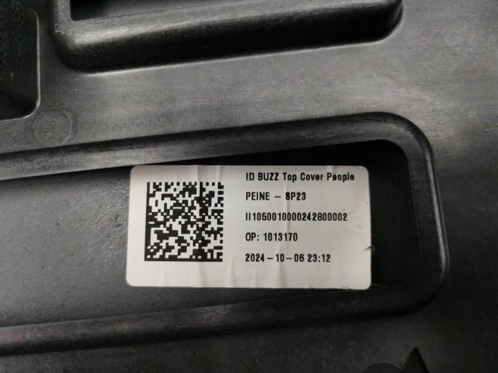 фото №11, Консоль торпедо роздавальна капот vw id. buzz 1t3857003d новий оригінальна запчастина
