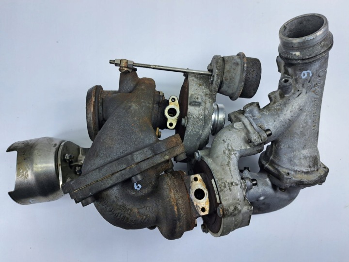фото №11, Турбонагнетатель biturbo mercedes sprinter vito viano 906 2.2 cdi a6510906380