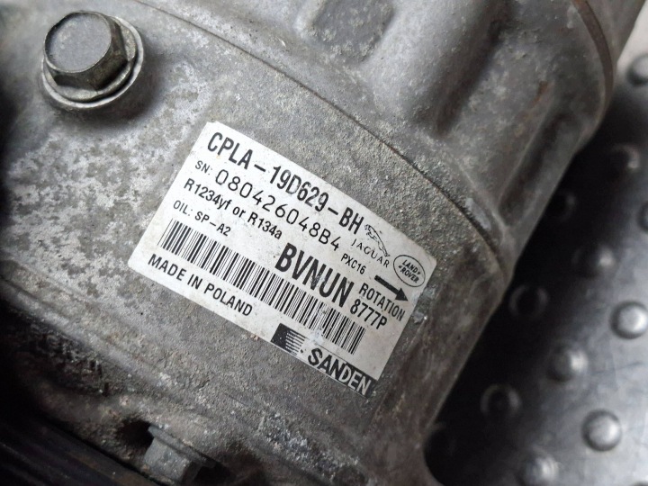 фото №6, Компрессор кондиционера land rover discovery l494 13- 2.0 d cpla-19d629-bh