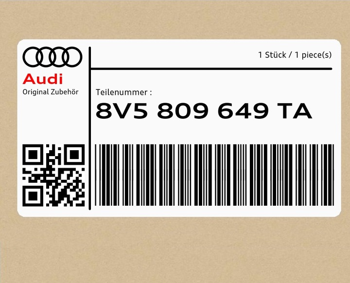 фото №1, Zamocowanie лампы задней левая audi a3 rs3