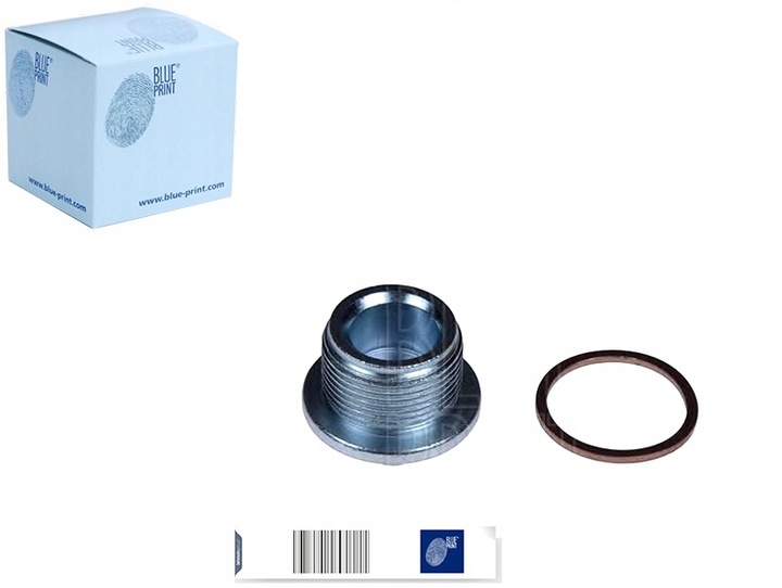 фото №1, Кришка зливний масла піддон масляної [блакитний print]