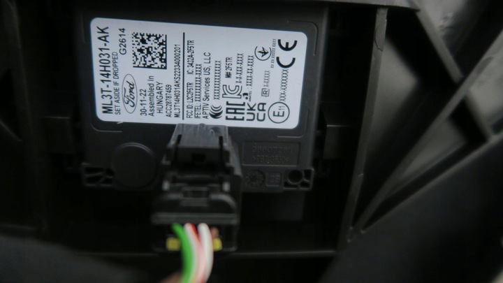 фото №7, Ford transit mk8 рестайлинг бампер перед переднее комплектный 6x pdc blis оригинал