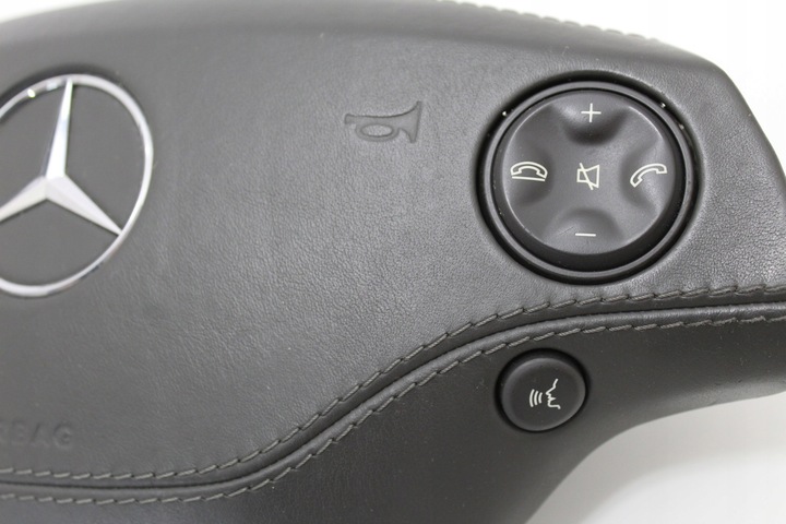 фото №13, Подушка безопасности подушка водителя кожа мультифункция jak новая mercedes w221 cl w216