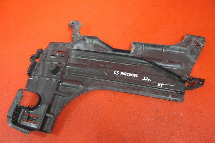 фото №1, Citroen c3 aircross 2r плита захист шасі права зад задня 9835729680