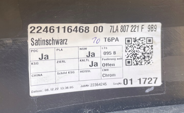 фото №13, Бампер vw transporter t6.1 комплектний jak новий оригінал