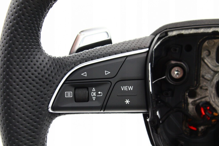 фото №13, Кермо багатофункціональний чорна шкіра audi rs4 8w 8w0419091fk