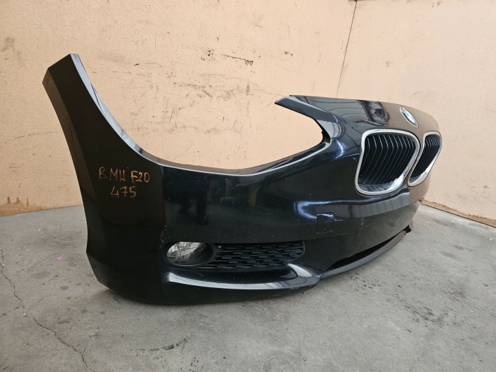 фото №6, Bmw 1 f20 2011-2015 бампер передній перед чорний sapphire 475