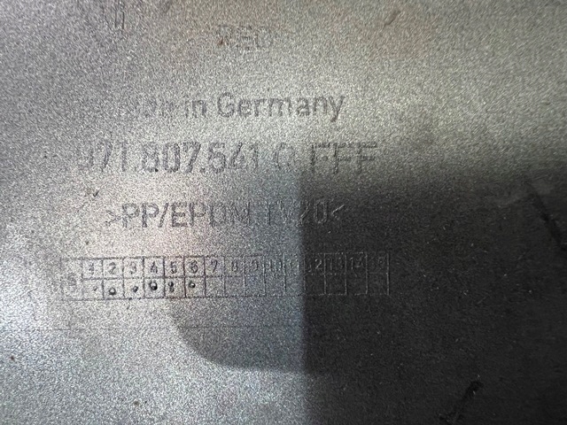 фото №7, Накладка бампера перед porsche panamera 971 рестайлінг sport gts 971.807.541.0