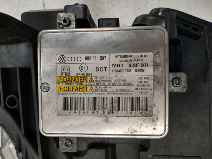 фото №11, Лампы перед ксенон audi a6 c6 рестайлинг 4f0941 029 / 004