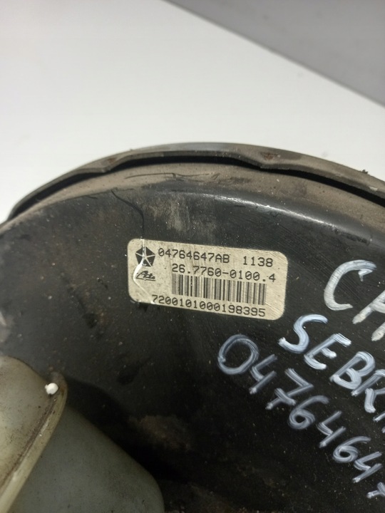 фото №5, Підсилювач насос гальма chrysler sebring ii 04764647ab