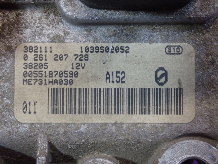 фото №5, Alfa romeo 147 1,6 16v 120km ar32104 hb 3d компютер двигуна 0261207728