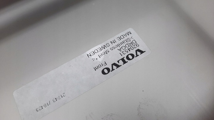 фото №13, Накладка нижня хром бампера перед volvo xc90 ii нова оригінальний номер 9204531 31454532