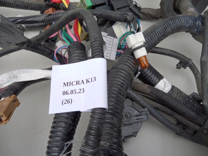 фото №6, Кабели установка жгут nissan micra k13
