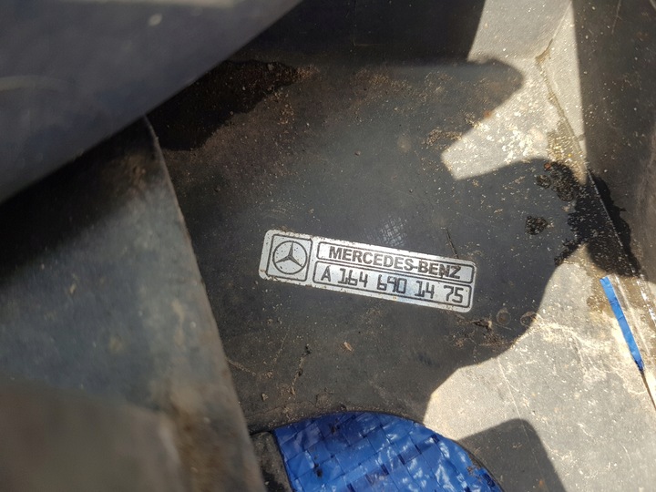 фото №14, Правый порог mercedes ml w164 накладка планка градус