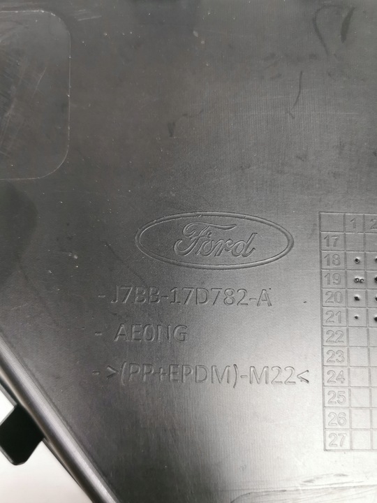 фото №13, Спойлер накладка бампера заднего figo/ka+ 18- оригинальный номер j7bb-17k922-jb 2232872