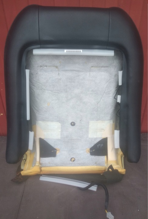 фото №5, Спинка сидіння правого чорна шкіра honda accord vii