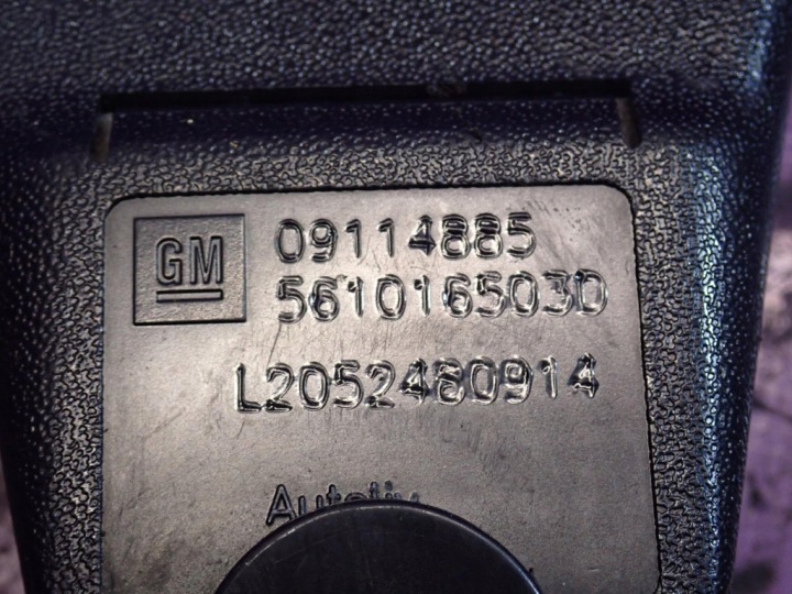 фото №6, Opel corsa c 03-06 рестайлінг натягувач ременя ліве 09114885 2 pin