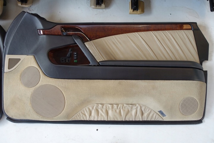 фото №4, Mercedes w140 cl купе оббивка сидіння сидіння обшивки диван