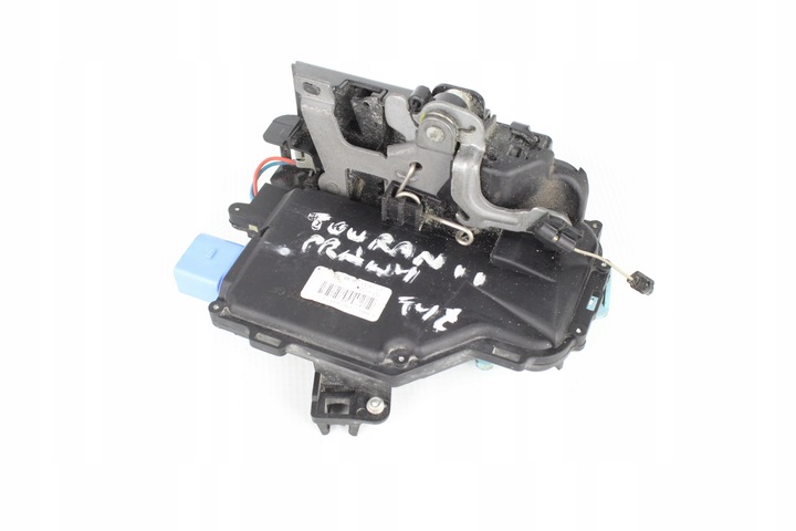 фото №1, Замок дверь правые зад vw touran i рестайлинг ii 03-15 10-15 7 pin