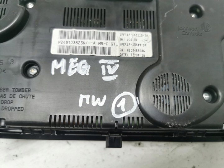 фото №9, Спидометр приборы renault megane iv gt p248103823r eu