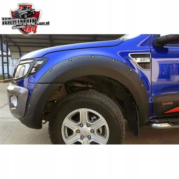 фото №5, Расширители крыльев bushwacker ford ranger 2011+