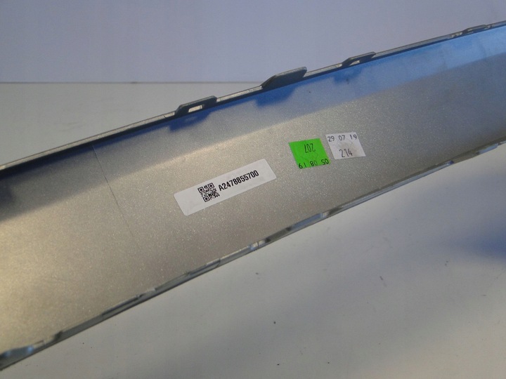 фото №9, Mercedes glb x247 247 дифузор задній зад накладка