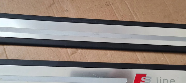 фото №9, A6 c7 4g рестайлінг планка планки накладки порогові перед зад ліві праві