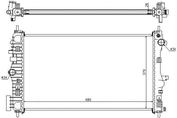 фото №2, Радиаторов двигателя chevrolet malibu opel insignia a