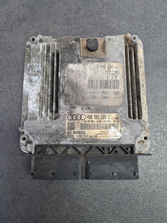 фото №1, Блок управления ecu audi a6 c7 3.0bitdi 4g0907589c