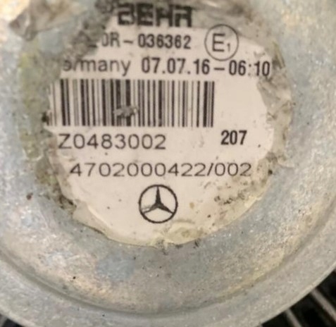 фото №2, Сцепление вязкостный вискомуфта actros mp2 mp3