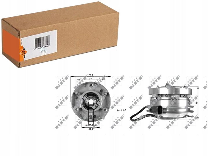 фото №1, Зчеплення вентилятора радіатор iveco daily ii 8140.07-8140.97