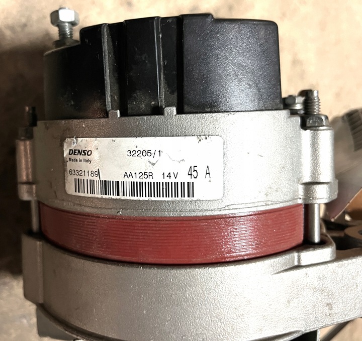 фото №5, Генератор denso 63321189 32205/1 aa125r 14v 45a